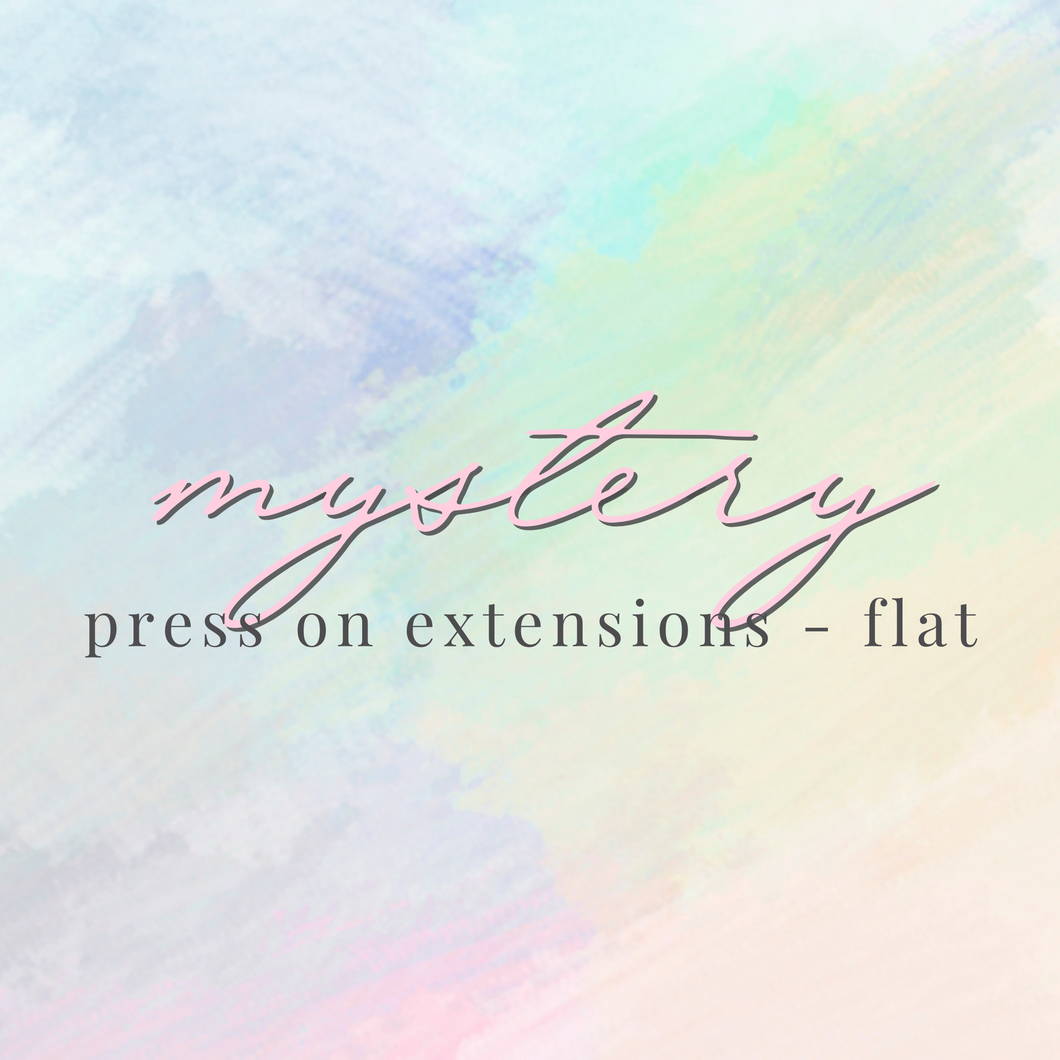 Mystery Press On Extensions - Flat